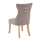 Mink Linen Dining Chair | Regents Park