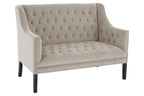 2 Seater Camel Velvet Sofa, Regent Park