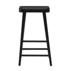 Black Oak Wood Bar Stool | Lyon