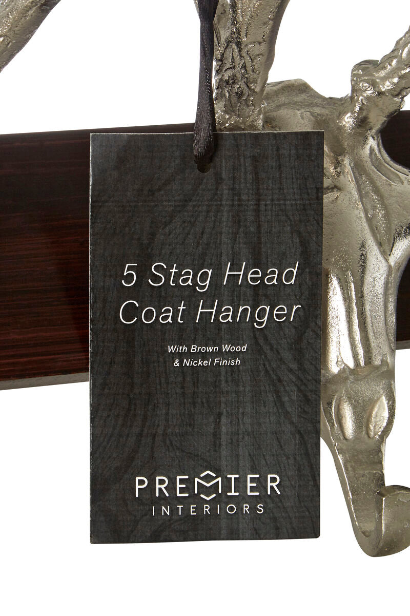 5 Head Hanger | Stag