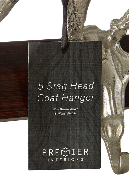 5 Head Hanger | Stag