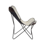 Black and White Cowhide Butterfly Chair | Buffalo