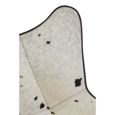 Black and White Cowhide Butterfly Chair | Buffalo