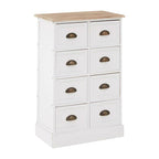 White 8 Drawers Chest | Austin