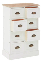 White 8 Drawers Chest | Austin