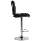 Black Faux Leather Bar Chair | Tavor