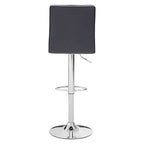 Grey Faux Leather Bar Chair | Tavor