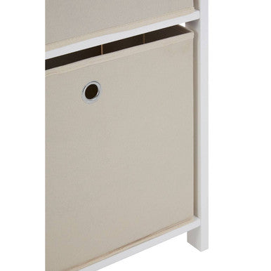 2 Natural Fabric Drawers Cabinet | Lindo
