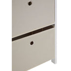 4 Natural Fabric Drawers Cabinet | Lindo