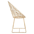 Gold Frame Occasional Chair | Templar