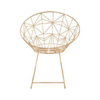 Gold Frame Occasional Chair | Templar