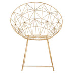 Gold Frame Occasional Chair | Templar