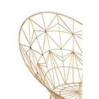 Gold Frame Occasional Chair | Templar