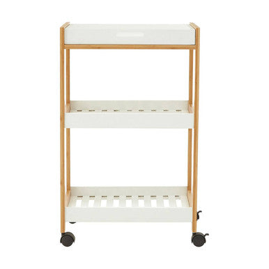 3 Tier Rectangular Storage Trolley | Nostra