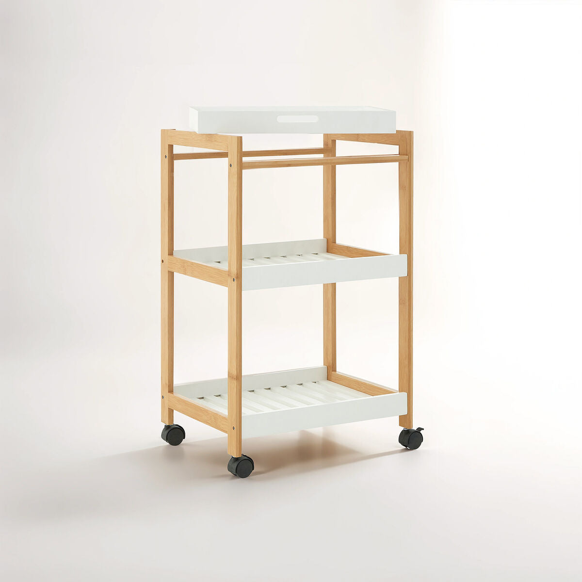 3 Tier Rectangular Storage Trolley | Nostra