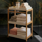 3 Tier Rectangular Storage Trolley | Nostra