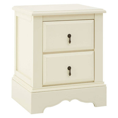 Ivory Chest of 2 Drawers | Florence