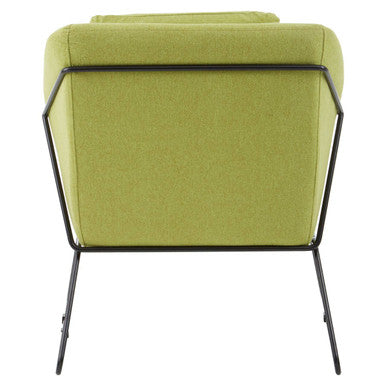 Green Fabric Modern Accent Chair | Stockholm