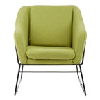 Green Fabric Modern Accent Chair | Stockholm