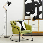 Green Fabric Modern Accent Chair | Stockholm