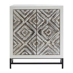 Rustic Chevron 2 Door Cabinet | Lombok