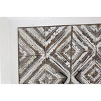 Rustic Chevron 2 Door Cabinet | Lombok