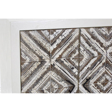 Rustic Chevron 2 Door Cabinet | Lombok