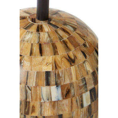 Round Side Table with Globe Base | Rova