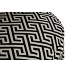 Regent Park Greek Key Design Round Accent Chair