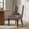 Regents Park Grey Velvet With Tufted Back Dining Chair