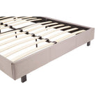 Napoli Grey King Bed