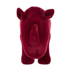 Kids Maroon Rhino Animal Stool | Jungle Safari