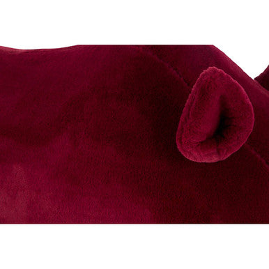Kids Maroon Rhino Animal Stool | Jungle Safari