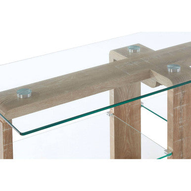 2 Tier Glass Media Unit | Barton