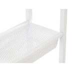 4 Tier White Trolley with Basket | Dara