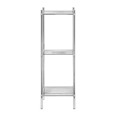 3 Tier Chrome Metal Shelf Unit | Dara