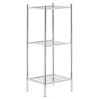 3 Tier Chrome Metal Shelf Unit | Dara