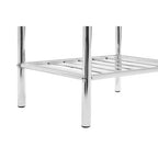 3 Tier Chrome Metal Shelf Unit | Dara