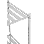 3 Tier Chrome Shelf Unit with Rubber Feet | Micah