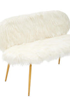 Sofa with Gold Finish Legs, Sienna