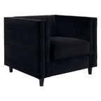 Black Velvet Chair | Farah