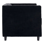 Black Velvet Chair | Farah