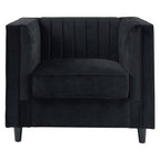 Black Velvet Chair | Farah