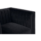 Black Velvet Chair | Farah