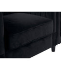 Black Velvet Chair | Farah