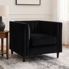 Black Velvet Chair | Farah