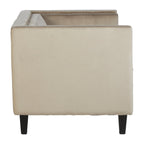 2 Seater Mink Velvet Sofa, Felisa
