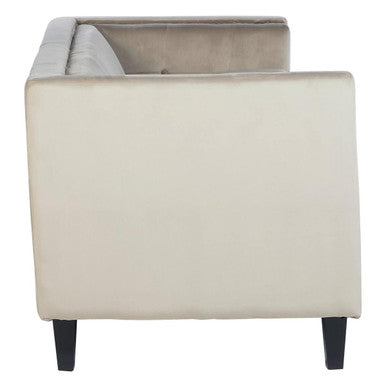 3 Seater Mink Velvet Sofa | Felisa