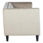 3 Seater Mink Velvet Sofa | Felisa