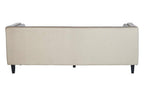 3 Seater Mink Velvet Sofa | Felisa